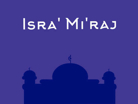 Vector Isra'Mi'rajのイラスト素材