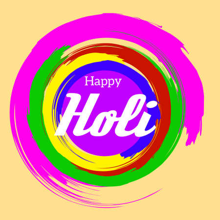 Illustration vector happy Holiのイラスト素材