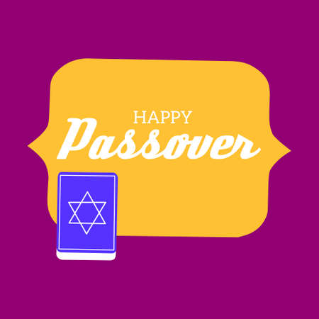 Illustration vector happy passoverのイラスト素材