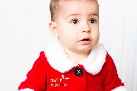 Christmas toddler pretty portrait