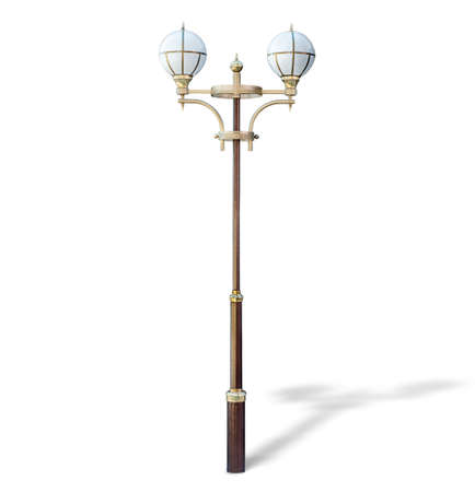 Modern park lampの写真素材