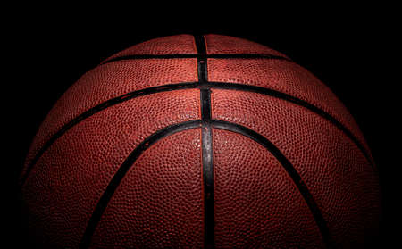 Part of basketball ballの写真素材