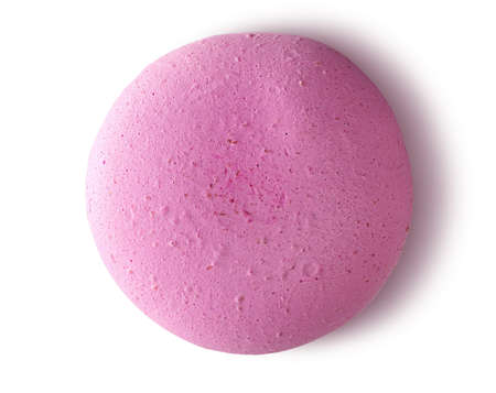 One pink macaroon top viewの写真素材
