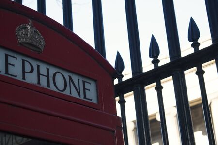 London Phone Booth Detailの写真素材