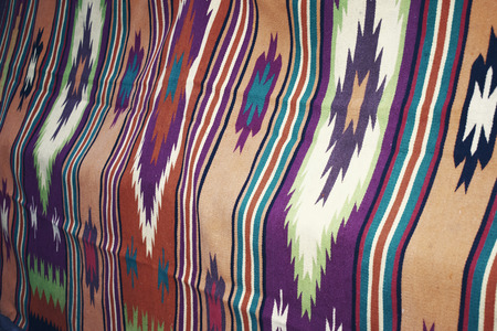 Traditional loom handmade carpetsの写真素材