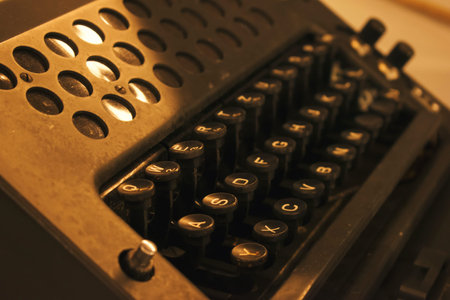 Encrypting Decryption Espionage Cold War Era Deviceの写真素材