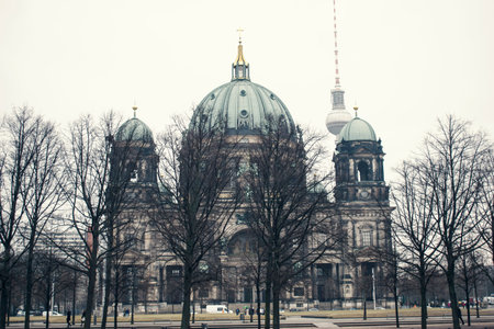 Berlin Architecture Berlin Buildings Germany Urban Scenery The Domeのeditorial素材