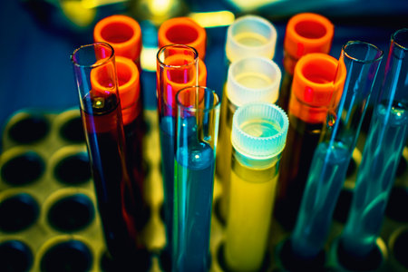 High tech lab equipment used in the in vitro fertilization process egg retrieval procedure...