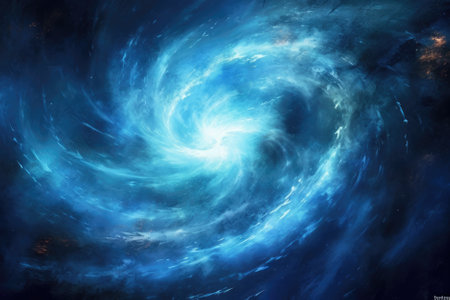 Abstract fractal background. Design element for brochure, advertisements, presentation, web and other graphic designer works. Digital collage.の素材
