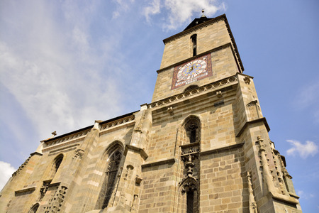 Black Church , sightseeing in Brasov, Romaniaの写真素材