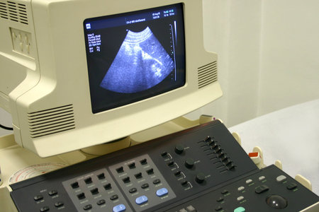 Medical Scanner Closeの写真素材