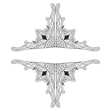 Creative luxury of mandala illustrationのイラスト素材