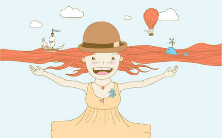 Miss Bowlerのイラスト素材