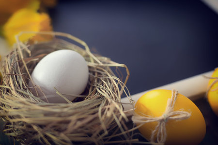 Colorful Easter eggs
