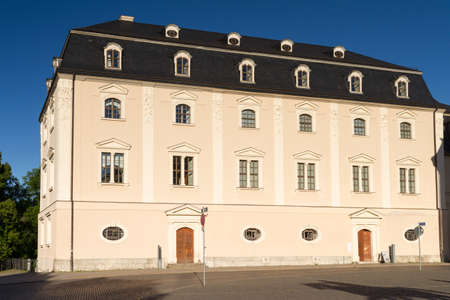 Famous Anna Amalia library at Weimar, Thuringia, Germanyのeditorial素材