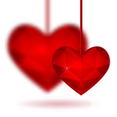 Vector illustration for valentine or weddingのイラスト素材