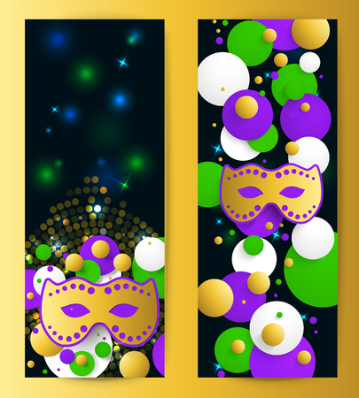 Mardi gras backgroundのイラスト素材