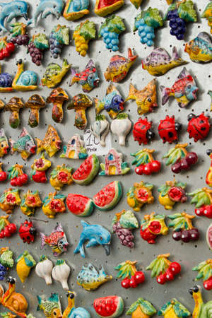 magnet souvenirsの写真素材