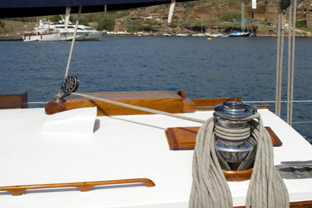 sailboat detail
