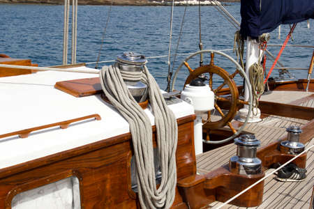 sailboat detailのeditorial素材