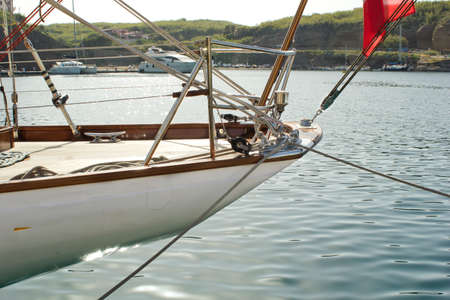 sailboat detailのeditorial素材