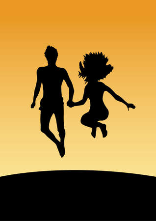 jumpのイラスト素材