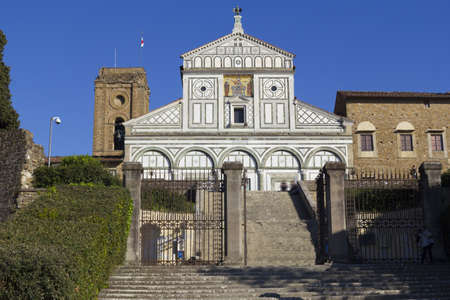 church of San Miniato al Monteの写真素材