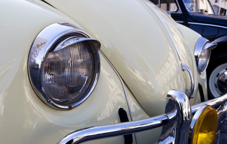 vintage car detail light and turn signal