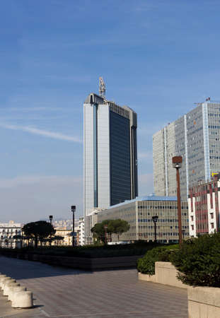 naples  Directional center business skyscraperのeditorial素材
