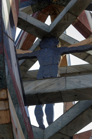 naples  Directional center business skyscraperの写真素材