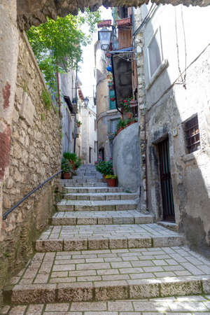 cusano mutri italian village on matese parkのeditorial素材