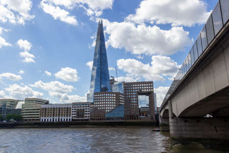 london skyscrapers shard district skyline and detailの写真素材