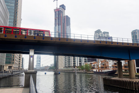 England London 23 june 2019 canary wharf london financial district
