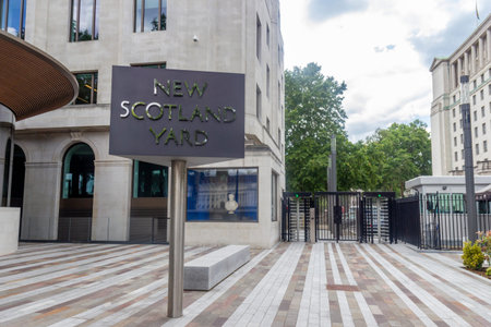 England UK London 22 june 2019 new scotland yard office