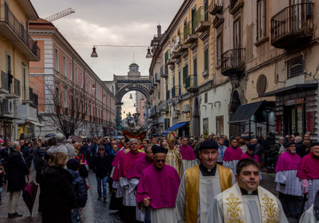 January 25, 2020 procession of the feast of san Paolo Aversa