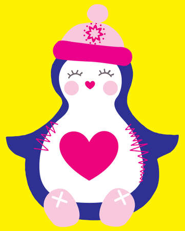 Cute penguinのイラスト素材