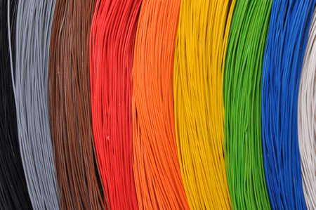 The colors in broadband networksの写真素材