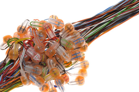 Cable connection in telecommunication networks