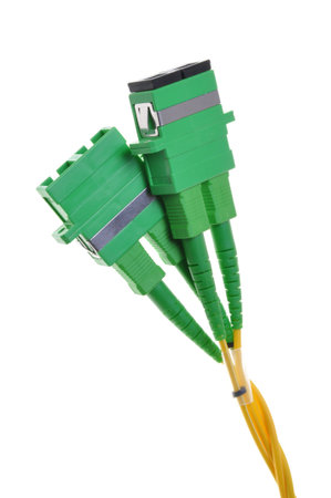 Connectors, optical cables used in data communication networks