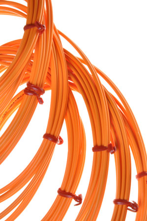 Optical multimode patch cable to the network structural
