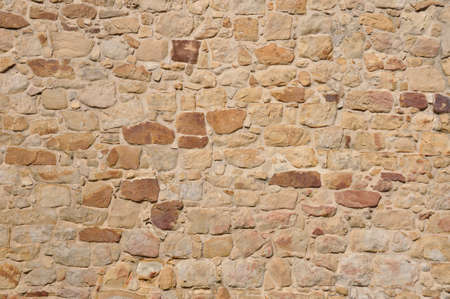 Background of stone wall from sandstoneの写真素材