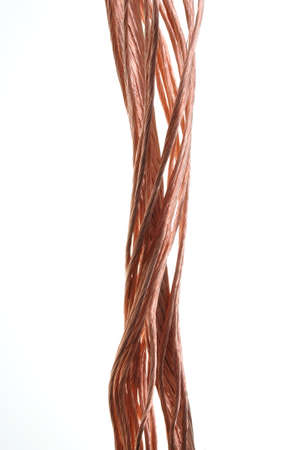 Red copper wire industryの写真素材