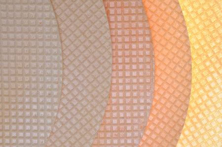 Round wafer background texture 