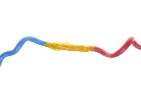 Electric cables with insulation tape 