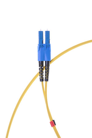 Single mode patch cord LC with blue SC double connector