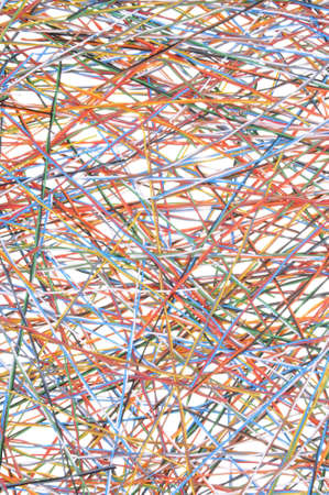 Wires scrapsの写真素材