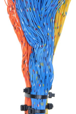 Network cables, transmission of data in telecommunications