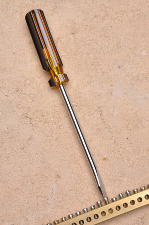 Screwdriver tool for home repairsの写真素材