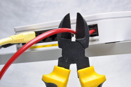 Limitation and cutting off access to the Internet