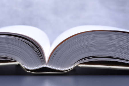 Open book closeup conceptの写真素材